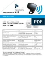 Manual instrucciones alarma PM-A20