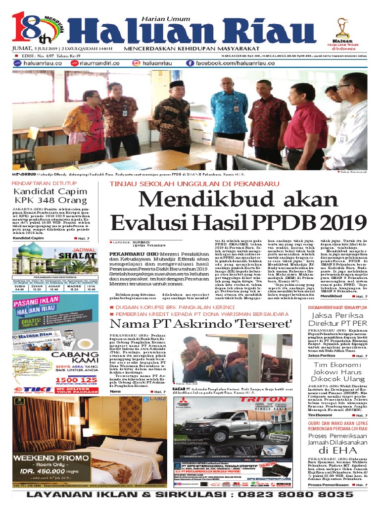 Haluan Riau 05 07 2019 Pdf