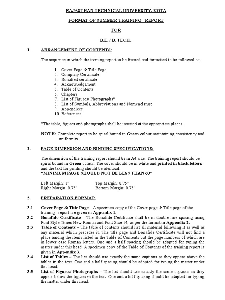 new-format-for-practical-training-report-pdf-typefaces-engineering