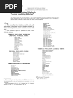 ASTM C168-97 Standard Terminology Relating To Thermal Insulation