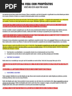 Uma Vida Com Propósitos