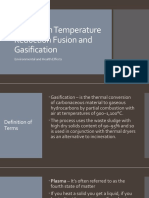Ultra High Temperature Gasification