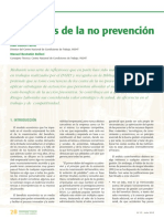 Los Costos de La No Prevencion