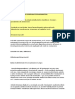 Guía de Administración de Medicamentos Vía Parenteral