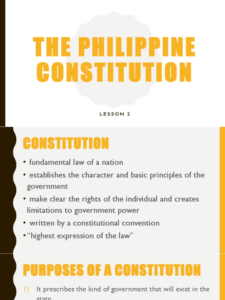 The Philippine Constitution Pdf President Of The Philippines