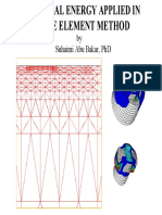 Potential Energy Applied in Finite Element Method: by Suhaimi Abu Bakar, PHD