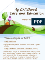 Early Childhood Care and Education