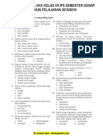 Soal UKK IPS Kelas 7 SMP PDF
