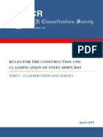 Rules For Steel Ships - EN - 2019 - Completeset PDF