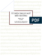 TĐ Môi trường Anh Việt PDF