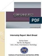 Merit Bread Internship Report Burhan