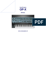 OP-X manual