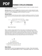Combined Stresses in Structural Design | PDF | Stress (Mechanics) | Bending