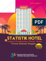 Statistik Hotel Dan Tingkat Penghunian Kamar Hotel Provinsi Sulawesi Tenggara 2017