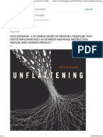 Nick Sousanis - A Stunning Work of Graphic Literature That Exists Simultaneously As Signpost and Road, Instruction Manual and Finished Product
