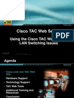 Using The Cisco TAC Web Site For LAN Switching Issues