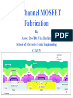 N Channel, P Channel Fabrication by School of Microelectronics