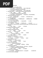 7th STD English Question and Answer