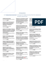 Standards and Guidelines List PDF