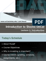 Introduction To Stocks Decal