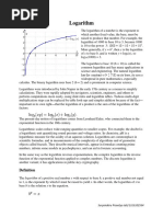 Common Logarithm Table PDF | PDF | Logarithm | Function (Mathematics)