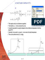 Convective Heat Transfer Coefficient (HTC) : Based On Wall Functions