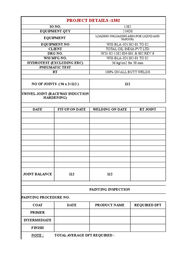 Io 1382 (Total Oil India PVT LTD) PDF