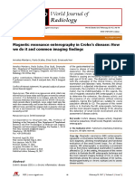 Magnetic Resonance Enterography in Crohns Disease