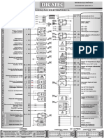 Modelo veículo sistema eletrônico