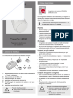 Hr90 Istruzioni Messa in Funzione