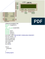 LCD1 LM016L: #Include #Asm .Equ - LCD - Port #Endasm #Include #Include #Include