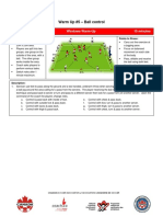 WARM UP- Ball Control