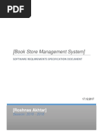 (Book Store Management System) : (Roshnas Akhtar)