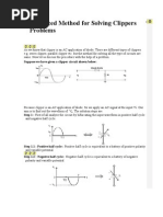 Generalized Method For Solving Clippers Problems