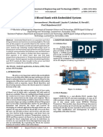 Automated Blood Bank With Embedded System: International Research Journal of Engineering and Technology (IRJET)