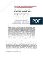 Fabricating Evidence For AIMT Michel Danino PDF