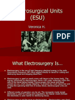 Electrosurgical Units (ESU)