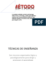 Técnicas de Enseñanza