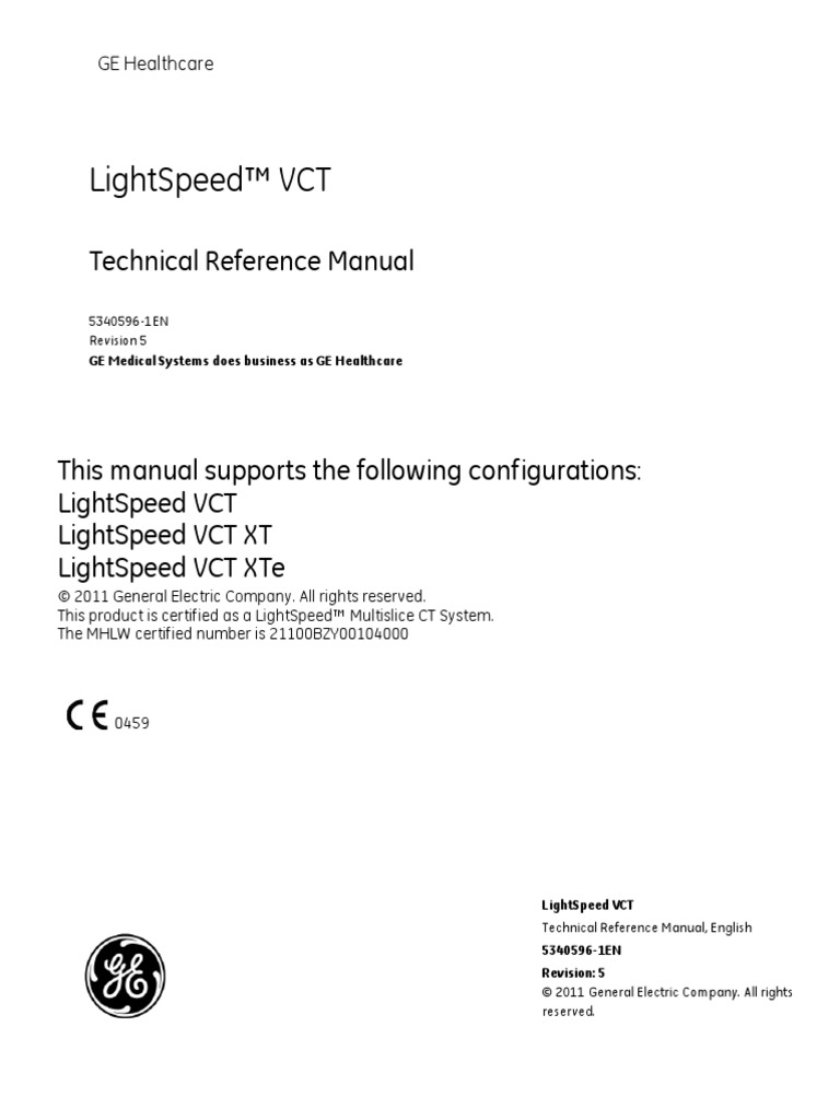 Lightspeed™ VCT Technical Reference Manual PDF Electrical