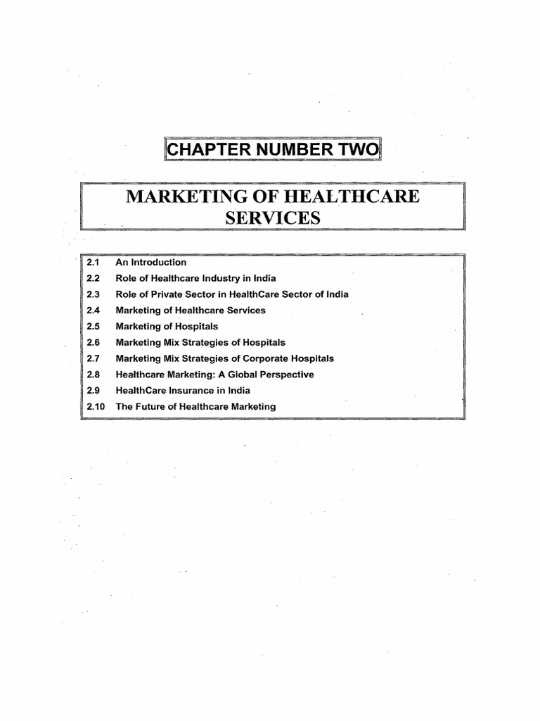 Healthcare Marketing Strategies in India | PDF | Health Care | Hospital