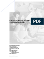 Cisco 1751 Configuration Guide