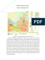 Identifikasi Geologi Peta Geologi