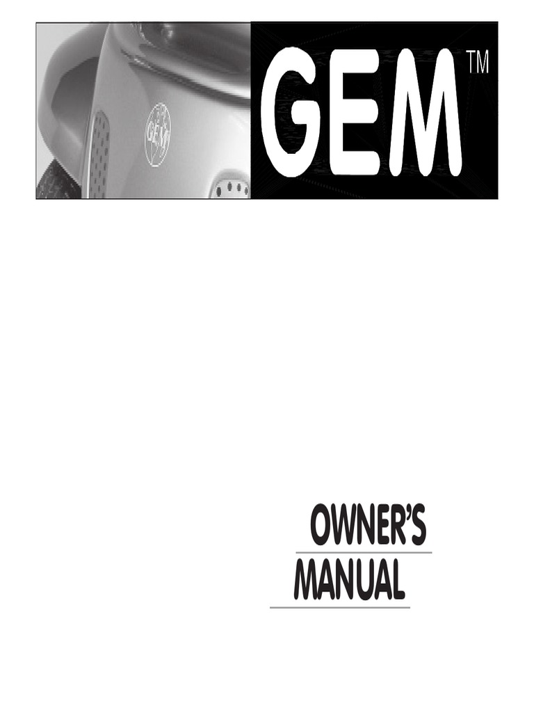 2001 GEM CAR OWNERS MANUAL PDF FREE DOWNLOAD visual data 2