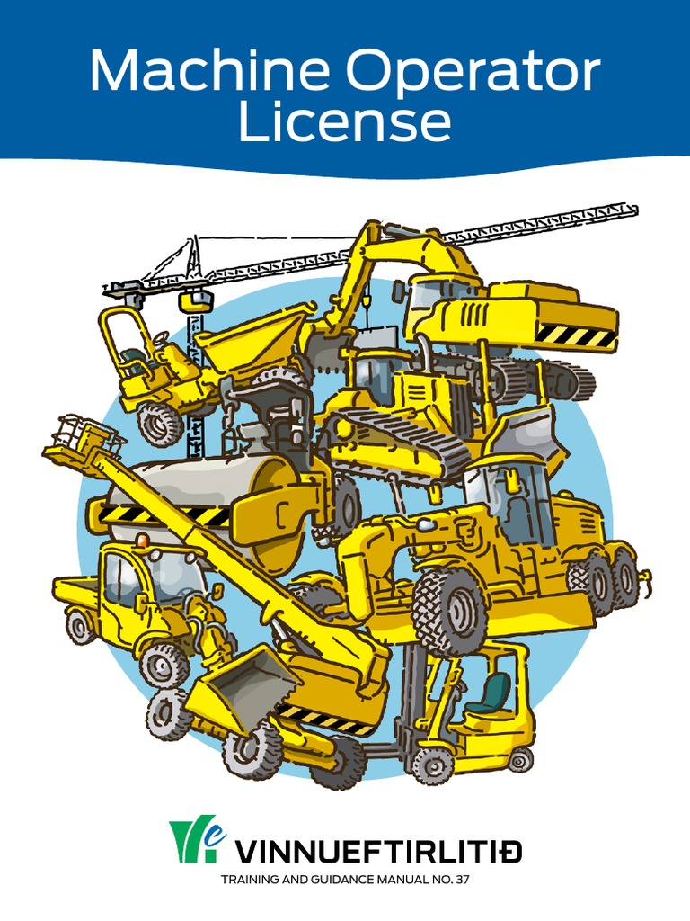 Machine Operator License Training and Guidance Manual No. 37 PDF