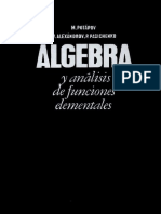 Álgebra y Análisis de Funciones Elementales - M. Potápov