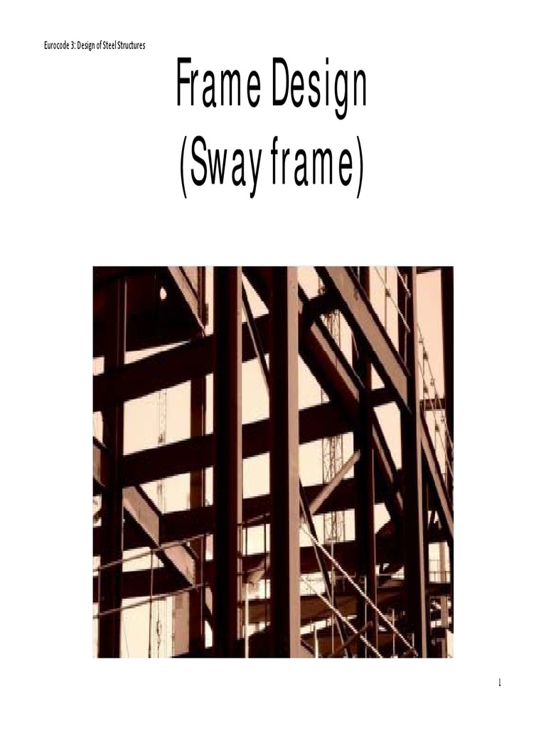 8b Frame - Design New | PDF | Buckling | Earthquake Engineering