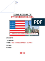 Final Report Of: Intermediate Level