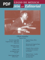 Boletin Colegio de México Imaz