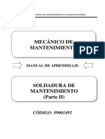 Manual de soldadura de mantenimiento SENATI