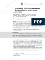 Hipertension Pulmonar Clas Hemodinamica 2019ERJ-01913-2018 PDF